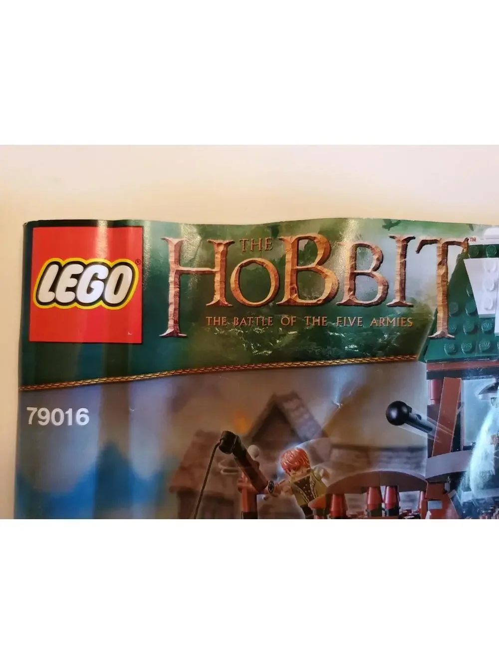 Lego The Hobbit #79016 Battle of the Five Armies Attack Instruction Booklet ONLY